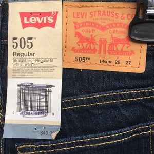 Levi’s 505 Straight Leg Jeans NWT